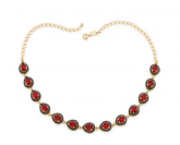 REF 531762 GARGANTILHA ROMMANEL VERMELHO