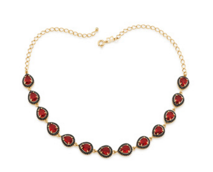 REF 531762 GARGANTILHA ROMMANEL VERMELHO