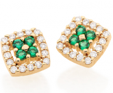 REF 525089 - BRINCO ROMMANEL PEDRA VERDE